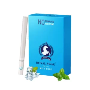 Royal Swag Herbal Cigarettes 100% Tobacco Free and Nicotine Free Mint Flavour(10 Sticks/Box)