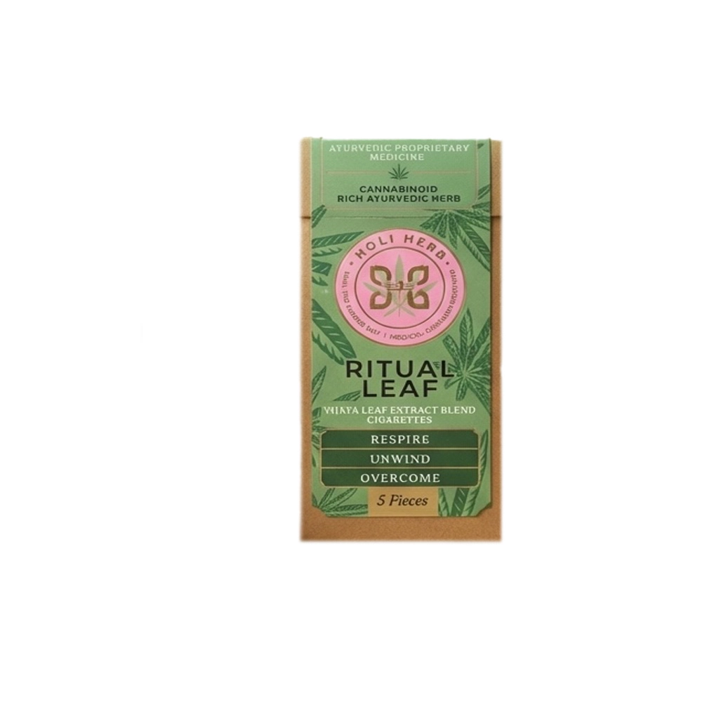 Holi Herb Ritual Leaf Cigarettes, 5 Pieces